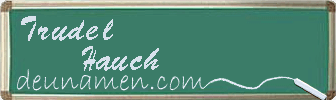 Trudel Hauch Visitenkarte